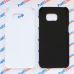 Чехол для Samsung Galaxy S7 edge с покрытием Soft Touch (шелк) пластиковый с пластиной для сублимации: белый, черный