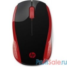 HP 200 [2HU82AA] Wireless Mouse USB red