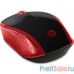 HP 200 [2HU82AA] Wireless Mouse USB red
