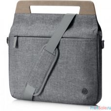 HP  [1A214AA] Сумка 14" ENEW Brief Case slv/brow 