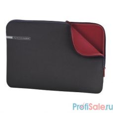 Hama Neoprene Чехол для ноутбука 15.6" серый/красный неопрен (00101550)