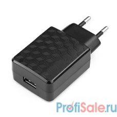Cablexpert Адаптер питания 100/220V - 5V USB 1 порт, 2A, черный (MP3A-PC-06)