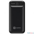 Harper Аккумулятор внешний портативный PB-2605 Black (5 000 мАч; Тип батареи: Li-Ion; Фонарик; LED индикатор уровня заряда; Вход: 5В/1А; Выход USB 1: 5В/1А)