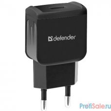Defender Сетевой адаптер 2xUSB, 5V/2.1А, черный, пакет (EPA-13) (83840)
