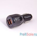 Belsis Автомобильное зарядное устройство, быстрая зарядка, 2 USB, 5,1 A, чёрный (BS1308)