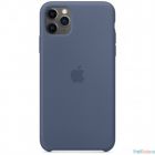 MX032ZM/A Apple iPhone 11 Pro Max Silicone Case - Alaskan Blue
