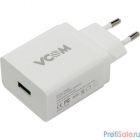 VCOM CA-M042 Зарядное устройство AC (EU Plug 100-220V) -> USB, IC, Quick Charge 3.0  VCOM <M042/CA-M042>