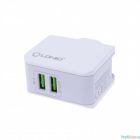 LDNIO LD_B4385 A2203/ Сетевое ЗУ + Кабель Lightning/ 2 USB Auto-ID/ Выход: 12W/ White