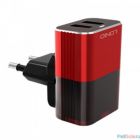 LDNIO LD_B4381 A2206/ Сетевое ЗУ + Кабель Lightning/ 2 USB Auto-ID/ Выход: 12W/ Black&Red