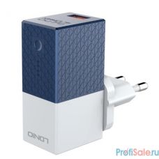 LDNIO LD_B4338 PA307/ Сетевое ЗУ + Powerbank 2600 mAh/ Выход: 1A, max 5W/ Blue&White