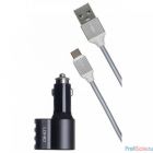 LDNIO LD_B4419 CM11/ Авто ЗУ + Кабель Type-C/ 3 USB Auto-ID + Розетка 12V/ Выход: 120W, 25.5W (USB)/ Black