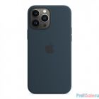 iPhone 13 Pro Max Silicone Case with MagSafe – Abyss Blue [MM2T3ZE/A]