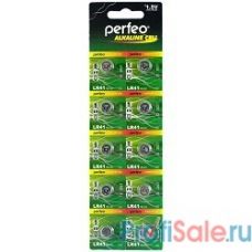 Perfeo LR41/10BL Alkaline Cell 392A AG3 (10 шт. в уп-ке)