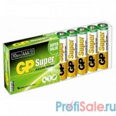 GP 24A-B10 Super Alkaline 24A LR03,  10 AAA (10 шт в уп-ке) {02900}