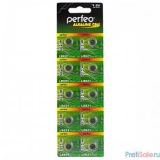 Perfeo LR621/10BL Alkaline Cell 364A AG1 (10 шт. в уп-ке) 