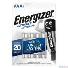Energizer Ultimate Lithium (L92) AAA FSB4 (4 шт. в уп-ке)