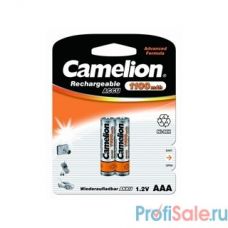 Camelion   AAA-1100mAh Ni-Mh BL-2 (NH-AAA1100BP2, аккумулятор,1.2В) (2 шт. в уп-ке) 