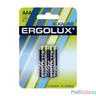 Ergolux  LR03 Alkaline BL-2 (LR03 BL-2, батарейка,1.5В)  (2 шт. в уп-ке)
