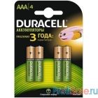 Duracell AAA750mAh/4BL Аккумулятор Recharge