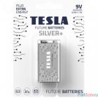 Tesla SILVER 9V+1ks Alkaline 9V (6LR61, 9V, блистер) 
