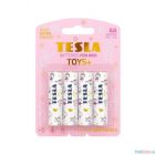 Батарейки TESLA AA TOYS GIRL Alkaline (LR06/блистер 4 шт.)