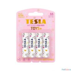 Батарейки TESLA AA TOYS GIRL Alkaline (LR06/блистер 4 шт.)