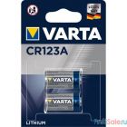 VARTA CR123A/2BL 6205  (2 шт. в уп-ке) 
