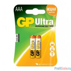 Батарея GP Ultra Alkaline 24AU LR03 AAA (2шт. уп) GP 24AU-2CR2 ULTRA