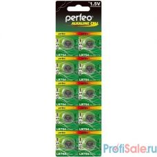 Perfeo LR754/10BL Alkaline Cell 393A AG5 (10 шт. в уп-ке)