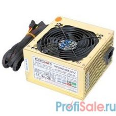 CROWN Блок питания  CM-PS450W smart  (20+4in, 120mm FAN, SATA*2, PATA(big Molex)*4, FDD*1, 4+4pin, Lines 1x12V OEM)