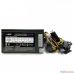 HIPER Блок питания HPB-650RGB (ATX 2.31, 650W, ActivePFC, RGB 140mm fan, Black) BOX