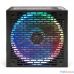 HIPER Блок питания HPB-750RGB (ATX 2.31, 750W, ActivePFC, RGB 140mm fan, Black) BOX