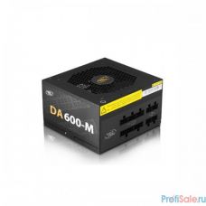Deepcool DA600-M 600W (ATX 2.31, 80+ Bronze, Модульный, 120 mm FAN PWM, Active PFC)