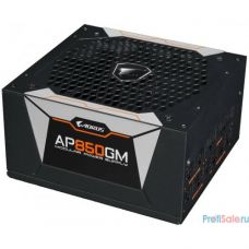 Блок питания Gigabyte ATX 850W AORUS GP-AP850GM 80+ gold 24+2x(4+4) pin APFC 135mm fan 6xSATA Cab Manag RTL