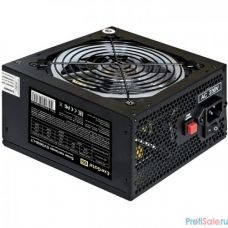 Exegate EX289070RUS БП 600W ExeGate EVO600-LT ATX, APFC, 12cm RGB fan, 24p, (4+4)p, PCI-E, 5SATA, 3IDE, black