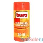 BURO BU-Tmix [817437] Чистящие салфетки 65шт влажных+ 65шт. сухих
