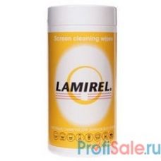 Lamirel LA-11440(01) Чистящие салфетки Lamirel для экранов всех типов в тубе, 100 шт
