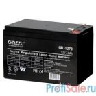 Ginzzu Батарея GB-1270 свинцово-кислотный, необслуживаемый, технология AGM, 12В / 7Ач, клемма 5/7мм