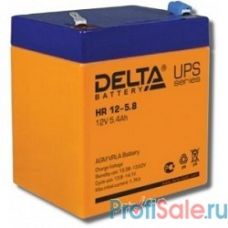 Delta HR 12-5.8 (5.8 А\ч, 12В) свинцово- кислотный аккумулятор  