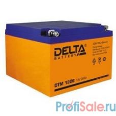 Delta DTM 1226 (26А\ч, 12В) свинцово- кислотный аккумулятор  