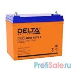 Delta DTM 1275 L (75 А\ч, 12В) свинцово- кислотный аккумулятор  