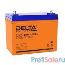 Delta DTM 1275 L (75 А\ч, 12В) свинцово- кислотный аккумулятор  