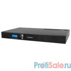 UPS CyberPower OR600ELCDRM1U black {600VA/360W USB/RS-232/SNMPslot /RJ11/45 (4+2 IEC С13)}