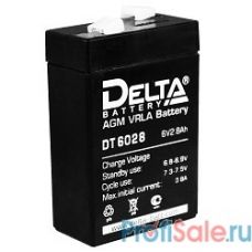 Delta DT 6028 (2,8 А\ч, 6В) свинцово- кислотный аккумулятор  