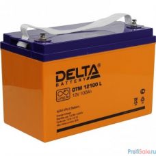 Delta DTM 12100 L (100 А\ч, 12В) свинцово- кислотный аккумулятор  