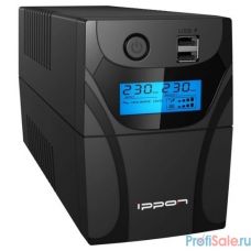 Ippon Back Power Pro II 800 black {1030309}