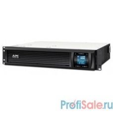 APC Smart-UPS C 1000VA SMC1000I-2URS {Line-Interactive, 2U RackMount, LCD, out: 220-240V 4xC13, LCD, Gray, 1 year warranty, No CD/ cables}