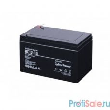 CyberPower Аккумулятор RC 12-15 12V/15Ah