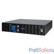 UPS CyberPower PLT1000ELCDRT2U {1000VA/900W USB/RS-232/EPO/SNMPslot (8 IEC С13)}