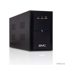 SVC, V-1200-L ИБП, Л-И., 1200ВА/720Вт, Вход:220В, AVR:145-290В, АКБ 2*12В/7.5Ач, Светодиодная индикация, Напольный